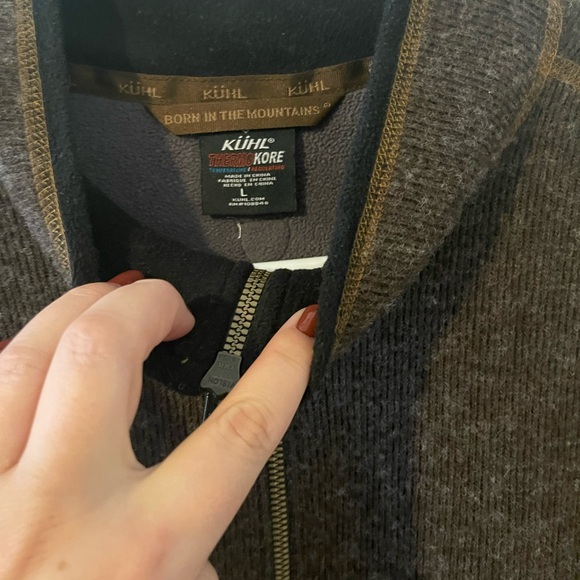 Kill Men’s Wool 1/4 Zip | Mens L - Picture 14 of 16